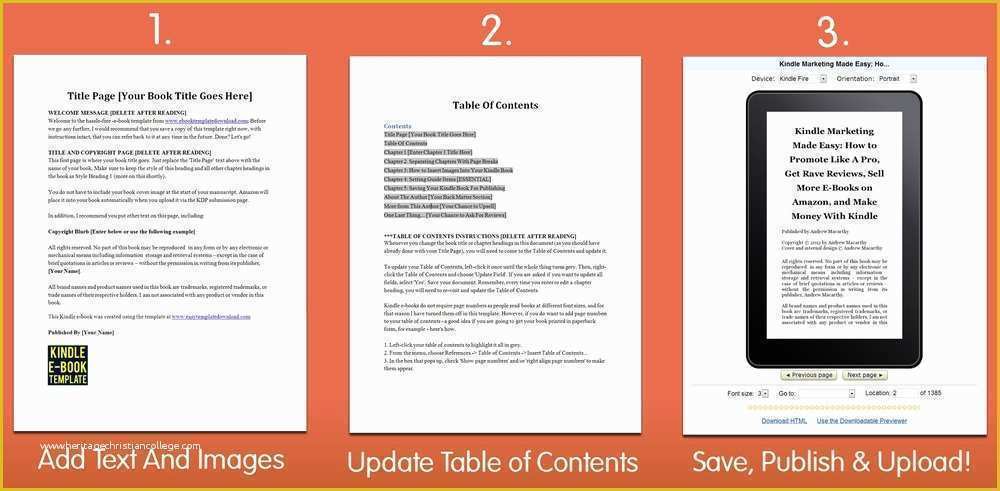 Ebook Templates Free Download Of Ms Word Ebook Template Invitation Template