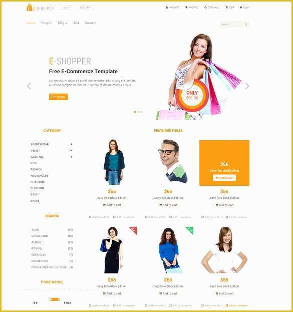 Ecommerce Website Templates Free Download HTML with Css Of 31 E Merce HTML5 themes &amp; Templates