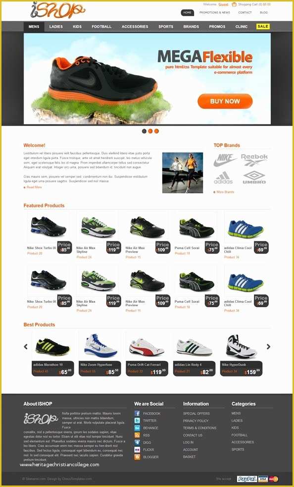 Ecommerce Website Templates Free Download HTML with Css Of E Merce Website Css Template for Sporting Goods