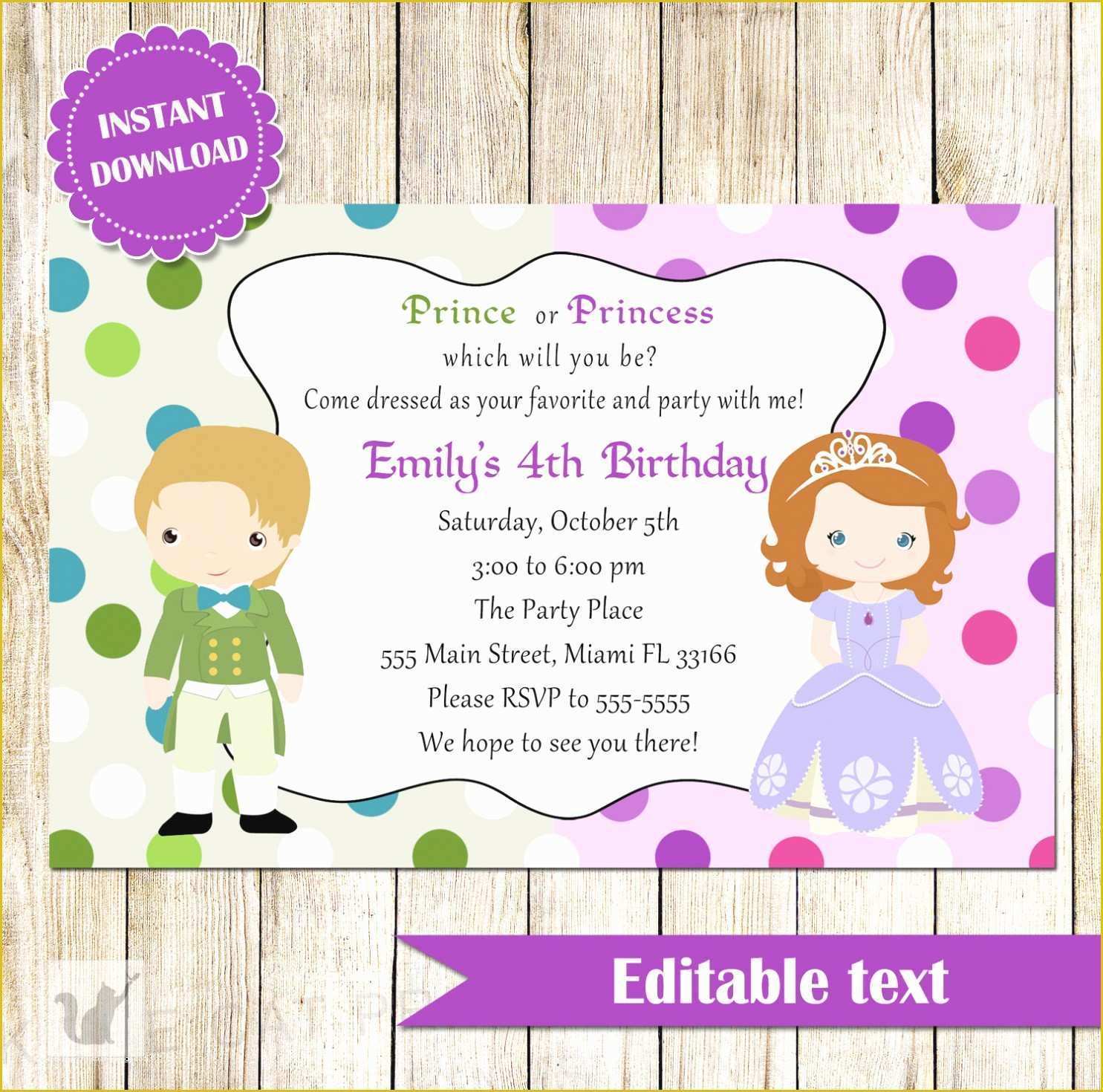 Editable Birthday Invitations Templates Free Of Awesome Editable Birthday Invitations Templates Free Uk