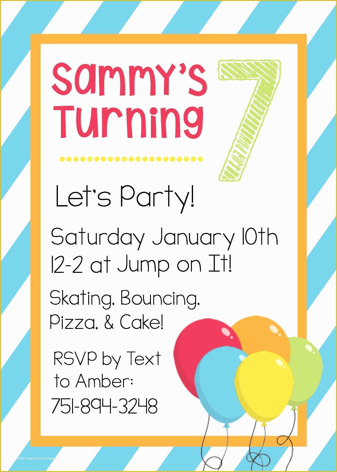 Editable Birthday Invitations Templates Free Of Candyland Party 