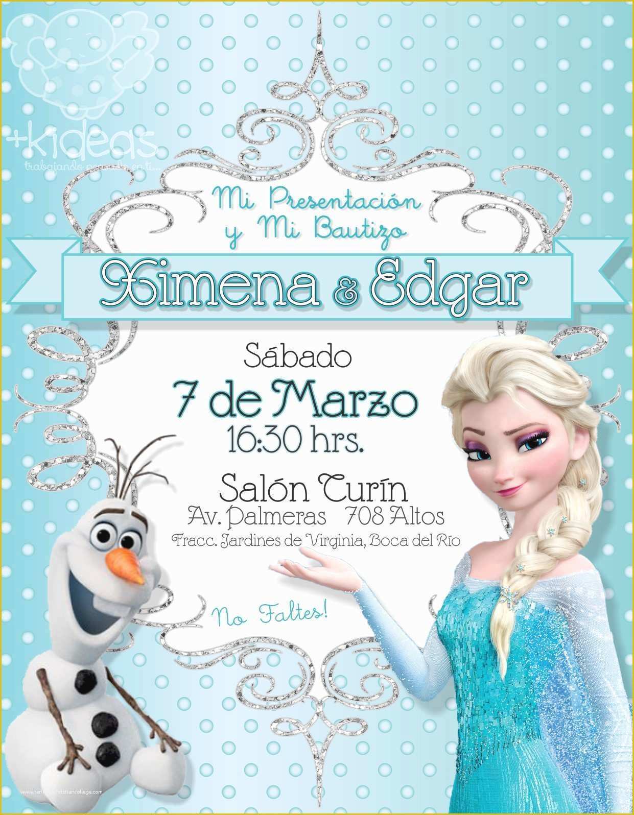 Editable Birthday Invitations Templates Free Of New Editable Frozen Birthday Invitations Templates Free