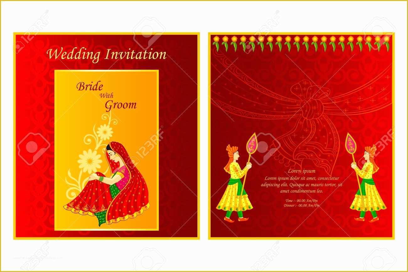 Editable Indian Wedding Invitation Templates Free Download