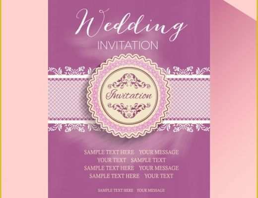 Editable Hindu Wedding Invitation Cards Templates Free Download Of Editable Wedding Invitations Free Vector 3 834