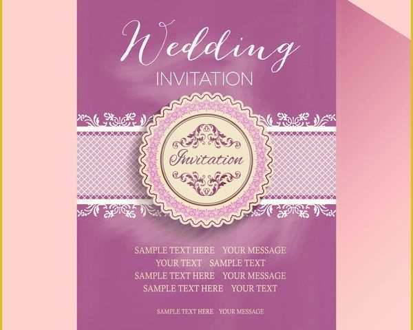 Editable Hindu Wedding Invitation Cards Templates Free Download Of Editable Wedding Invitations Free Vector 3 834