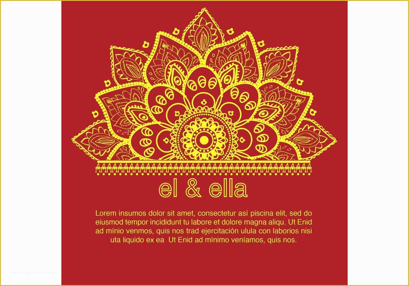 Editable Hindu Wedding Invitation Cards Templates Free Download Of 