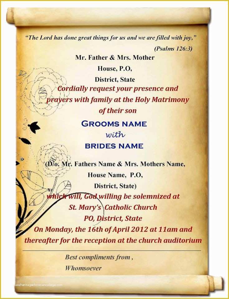 Editable Hindu Wedding Invitation Cards Templates Free Download Of Indian Wedding Invitation Cards Templates Free 10