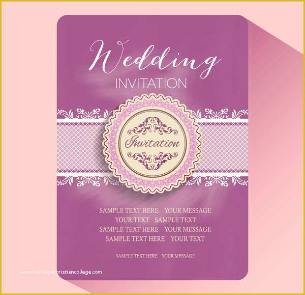 Editable Indian Wedding Invitation Templates Free Download Of Editable Wedding Invitations Free Vector 3 767