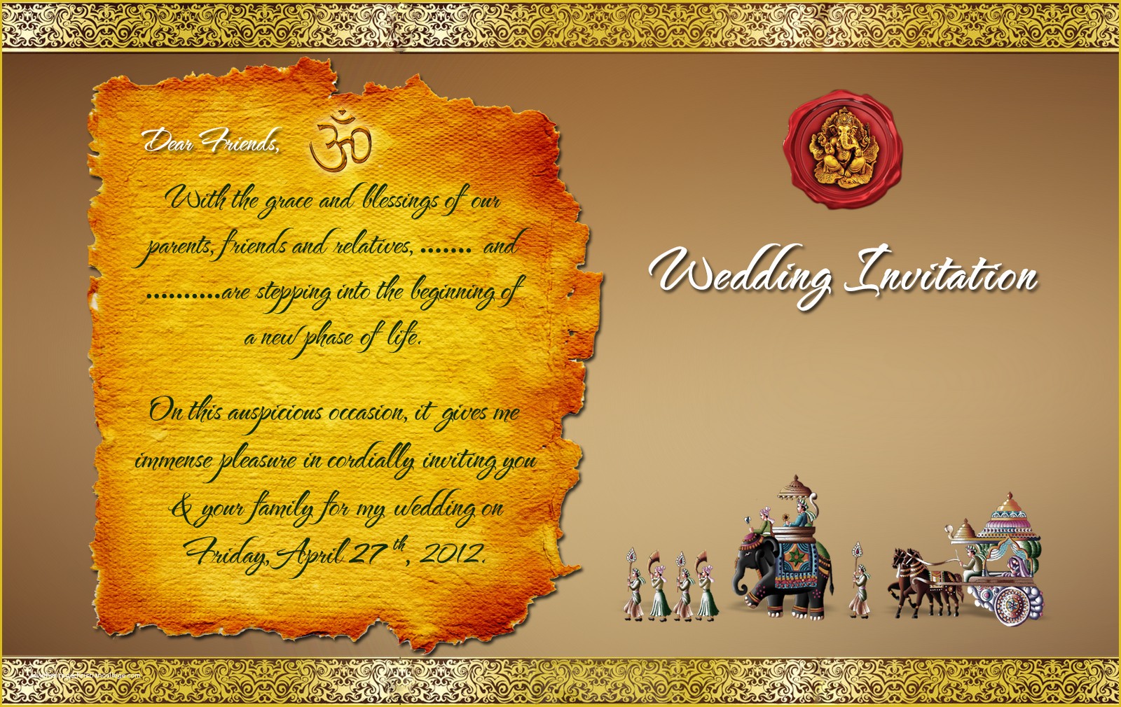 Editable Indian Wedding Invitation Templates Free Download Of Indian Wedding Card Design Psd Files Free Wedding