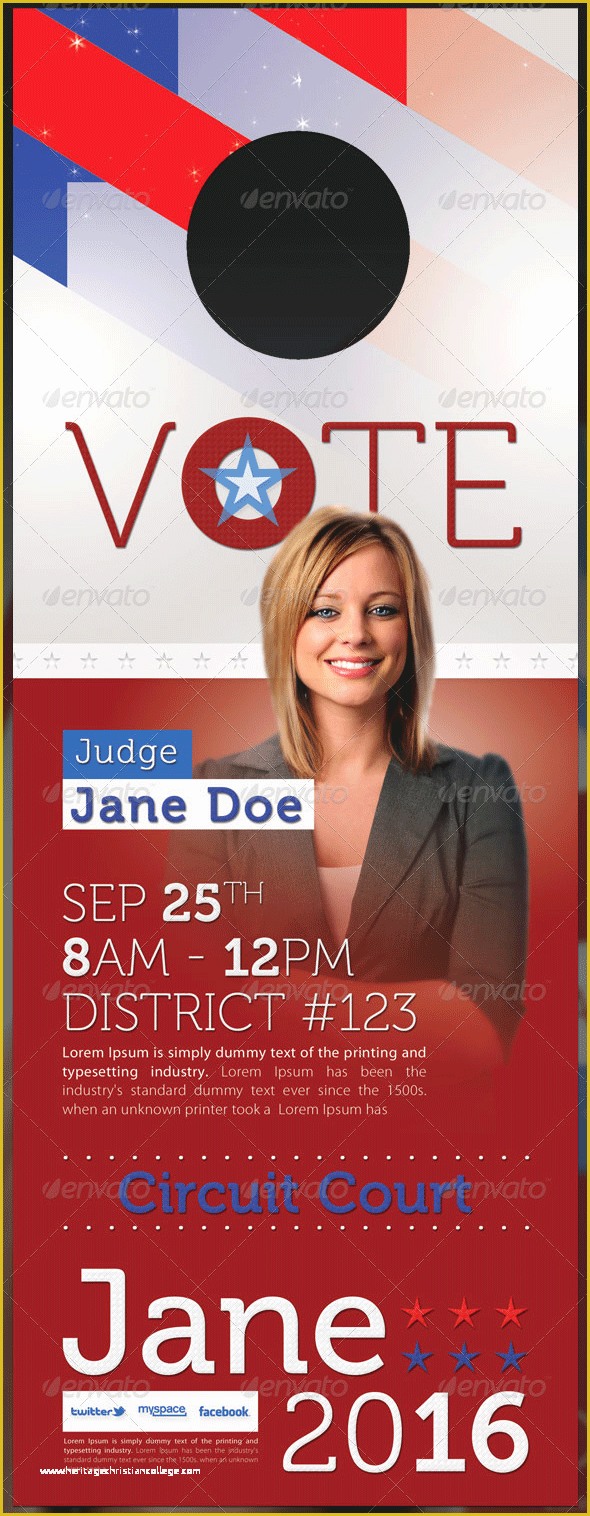Election Flyer Template Free Of 7 Best Of Election Flyer Templates Election
