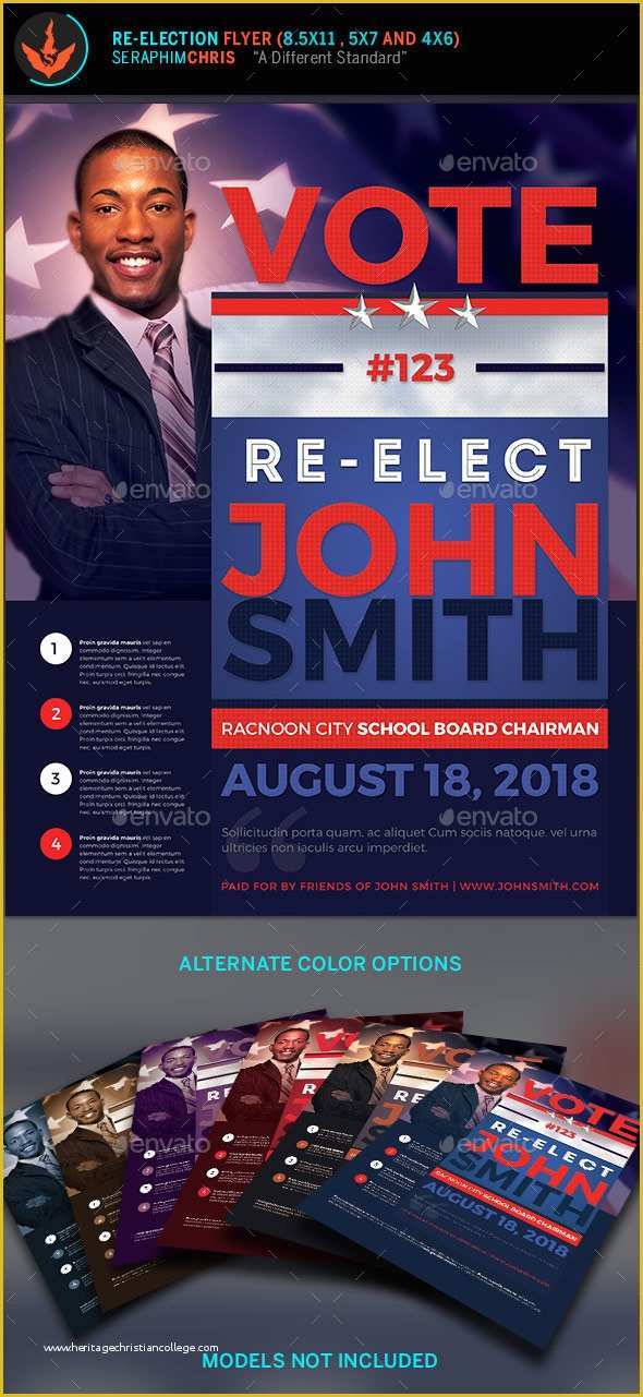 Election Flyer Template Free Of Vote Re Election Flyer Templates by Seraphimchris