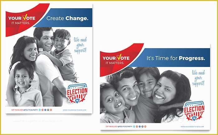 Election Website Templates Free Download Of Election Poster Template Design