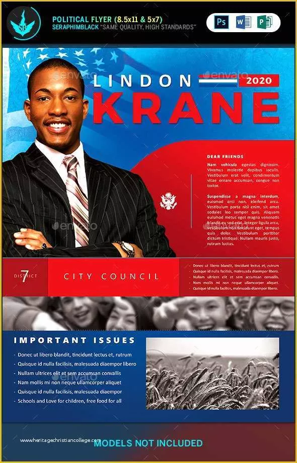 Election Website Templates Free Download Of Political Candidate Flyer Template by Seraphimblack