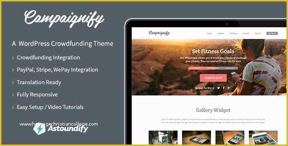 Election Website Templates Free Download Of themeforest Campaignify V 1 5 Crowdfunding Wordpress