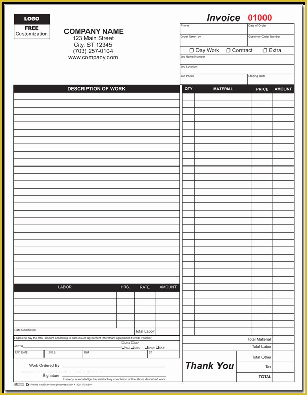 Electrical Contractor Invoice Template Free Of 6 Electrical Contractor Invoice Template