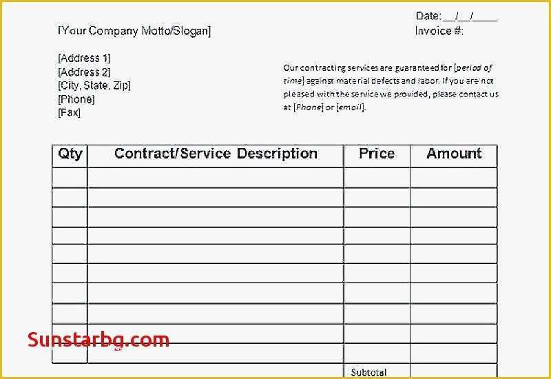 Electrical Contractor Invoice Template Free Of Electrical Contractor Billing software