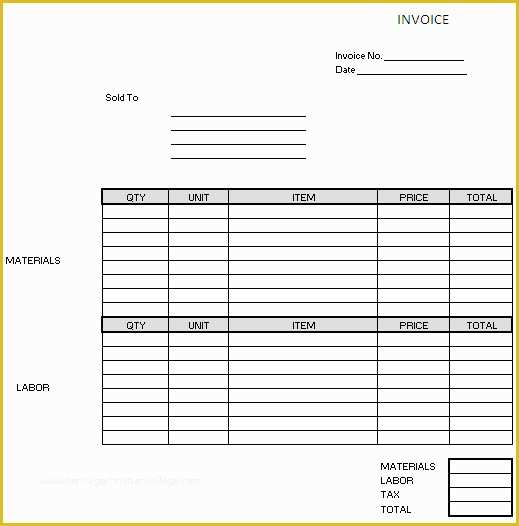 Electrical Contractor Invoice Template Free Of Electrical Contractor Invoice Template