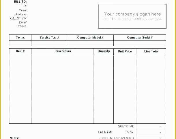 Electrical Contractor Invoice Template Free Of Labour Invoice Template Electrical Contractor – Kelsie