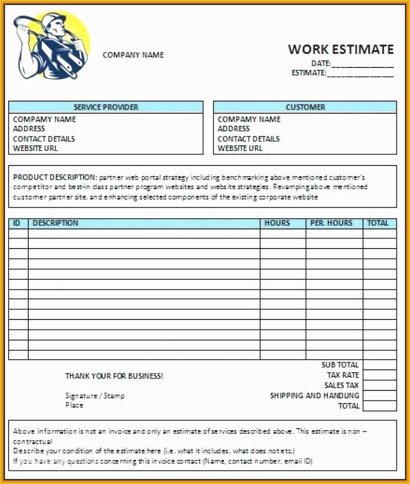 Electrician Invoice Template Free Of 6 Electrical Invoice Template