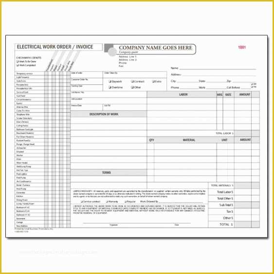 Electrician Invoice Template Free Of Electrical Contractor Invoice Template