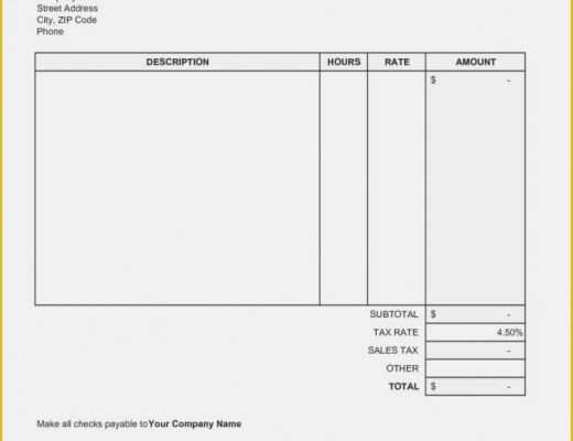 Electrician Invoice Template Free Of Electrician Invoice Template