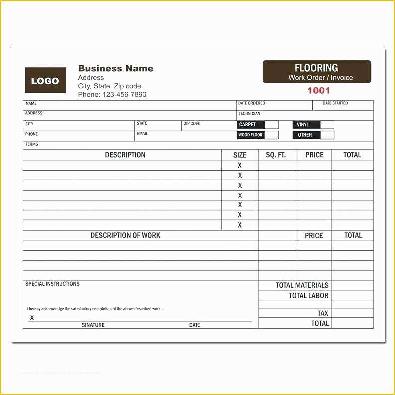 Electrician Invoice Template Free Of Electrician Invoice Template