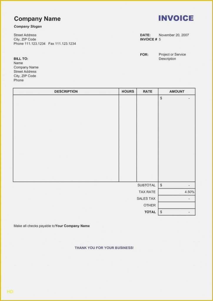 Electrician Invoice Template Free Of Electrician Invoice Template