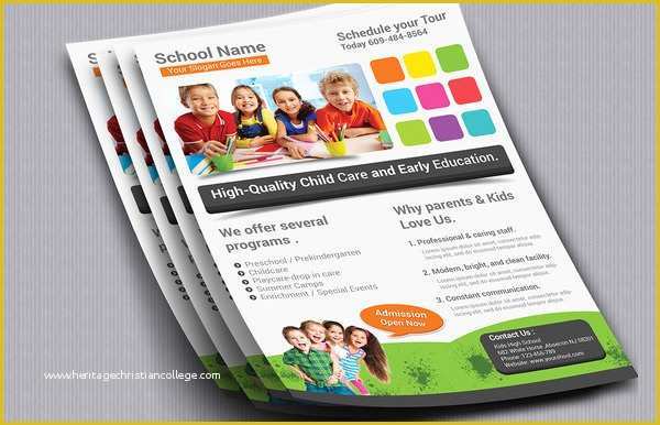 Elementary School Brochure Template Free Of 16 Free Brochure Templates School Use School Free