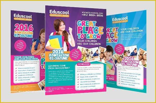 Elementary School Brochure Template Free Of 20 Kids Flyer Free & Premium Psd Vector Png Eps Ai