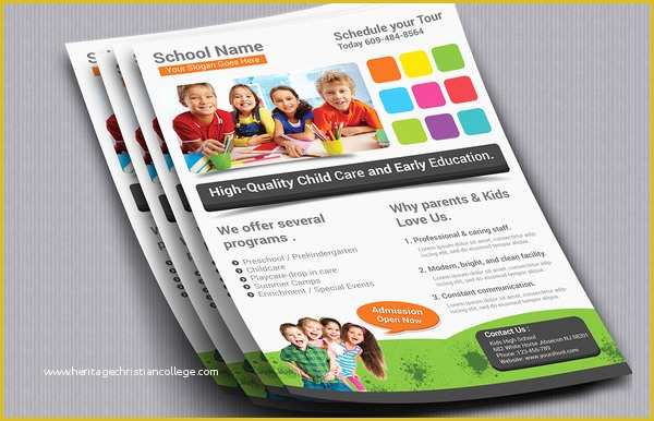 Elementary School Brochure Template Free Of 20 School Brochures Template