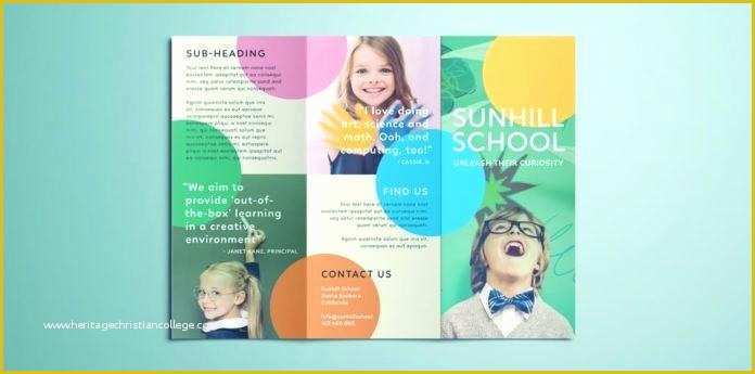 Elementary School Brochure Template Free Of School Brochure Template Free School Brochure Free