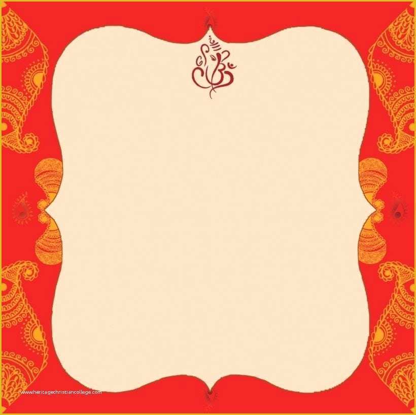 Email Indian Wedding Invitation Templates Free Of Blank Indian Wedding Invitation Templates