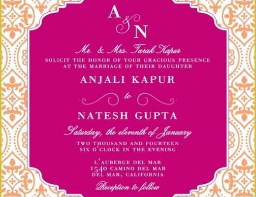 Email Indian Wedding Invitation Templates Free Of Indian Wedding Invitations Usa Indian Wedding Invitations