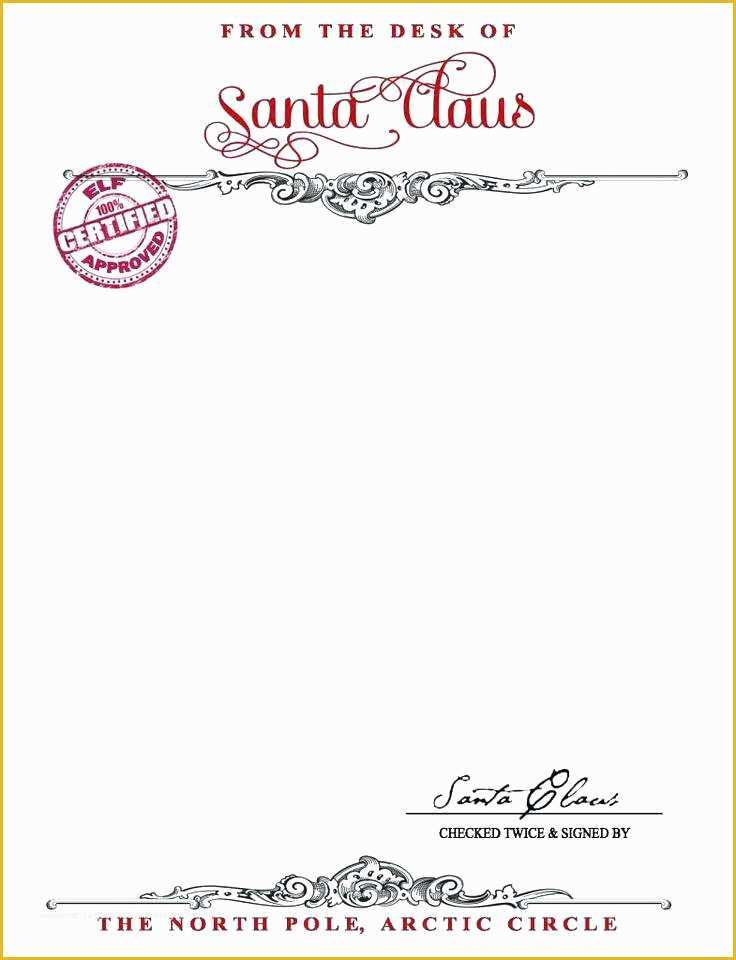 Email Letterhead Templates Free Of Christmas Stationary Template Free Letter Templates Better