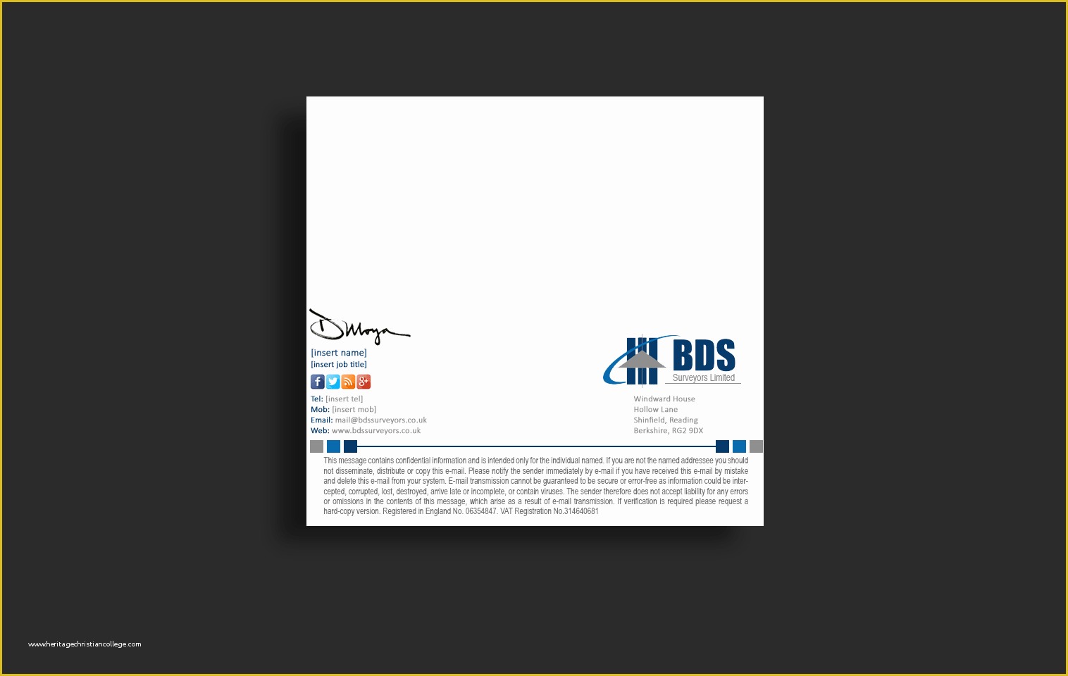 Email Letterhead Templates Free Of Email Stationery Smartsignatures by Emedia