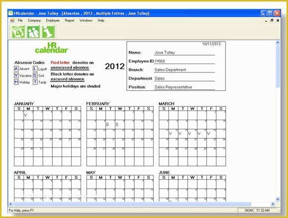 Employee attendance Tracker Template Free Of 13 attendance Tracking Templates Excel Pdf formats