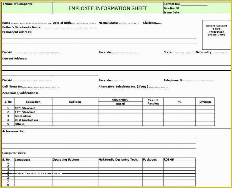 Employee Database Excel Template Free Of 10 Free Employee Database Template In Excel