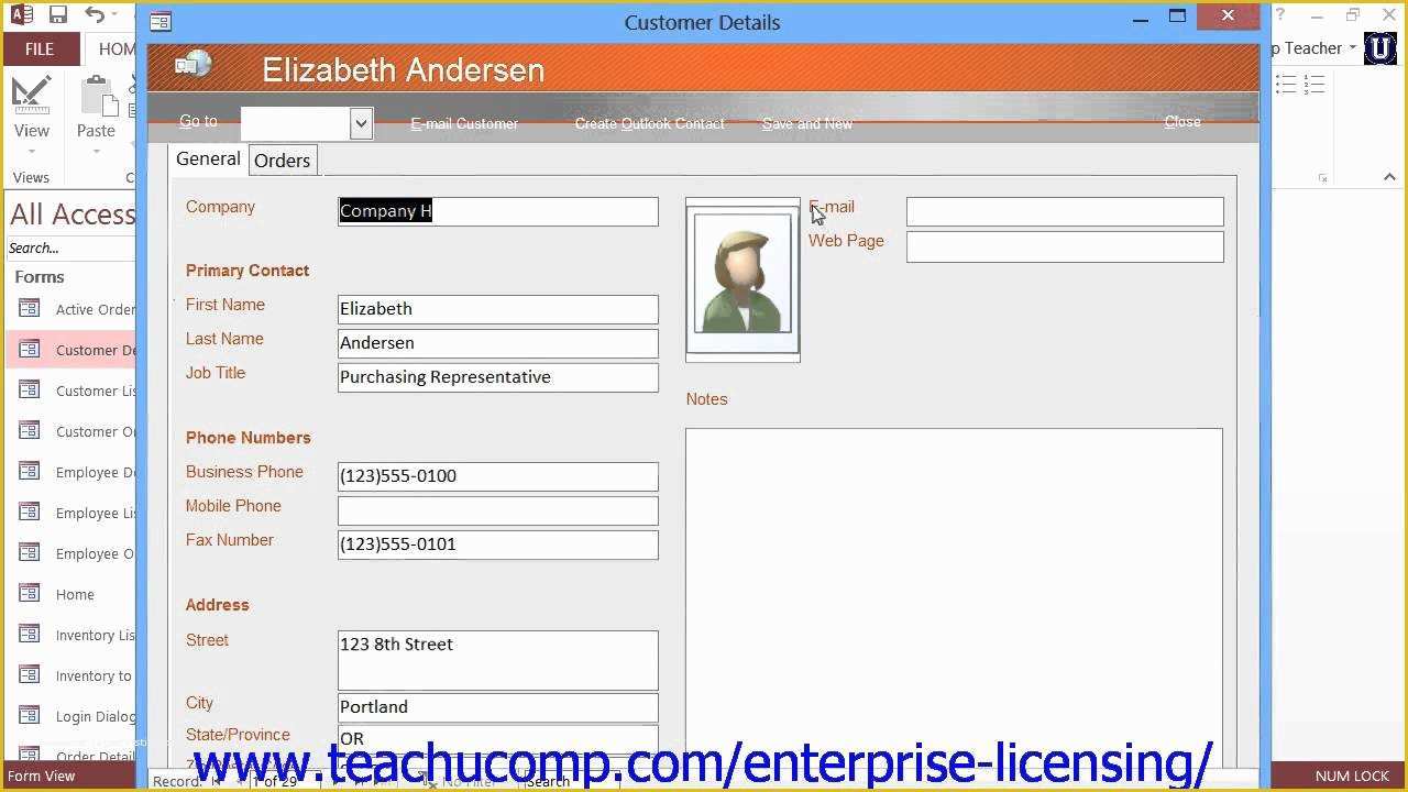 Employee Database Excel Template Free Of Microsoft Fice Access Tutorial 2013 Databases 1 3