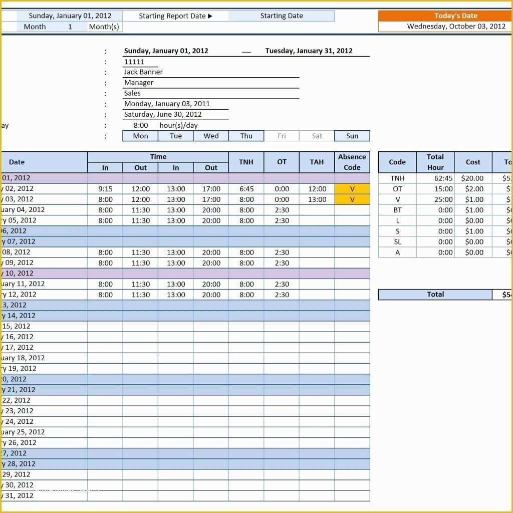 Employee Database Excel Template Free Of top 3 Spreadsheets to Manage Your Employee S attendance