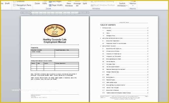 Employee Handbook Template Free Download Of Employee Handbook Template