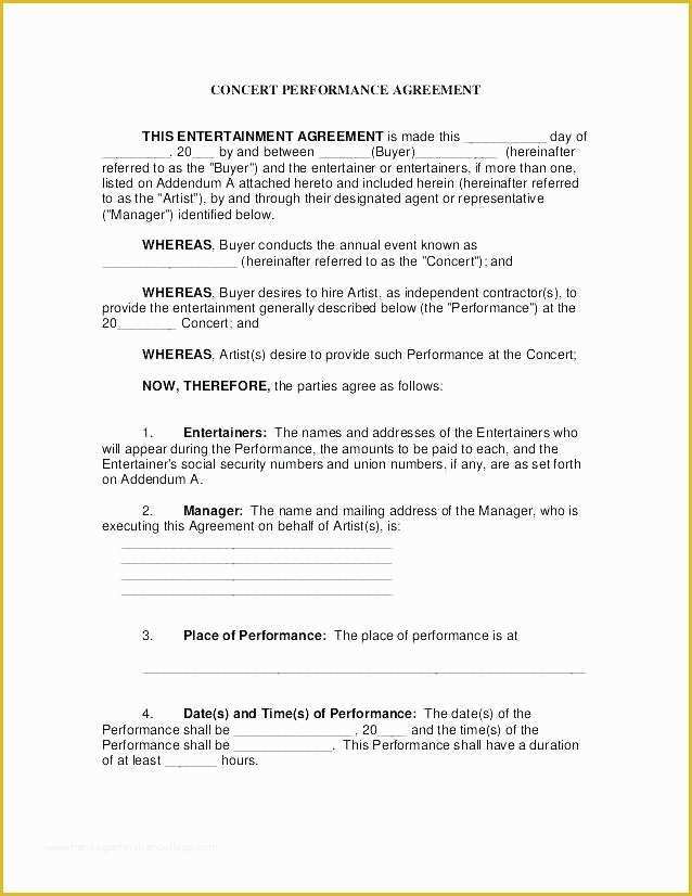 Employee Performance Agreement Template Free Of Employee Performance Contract Template