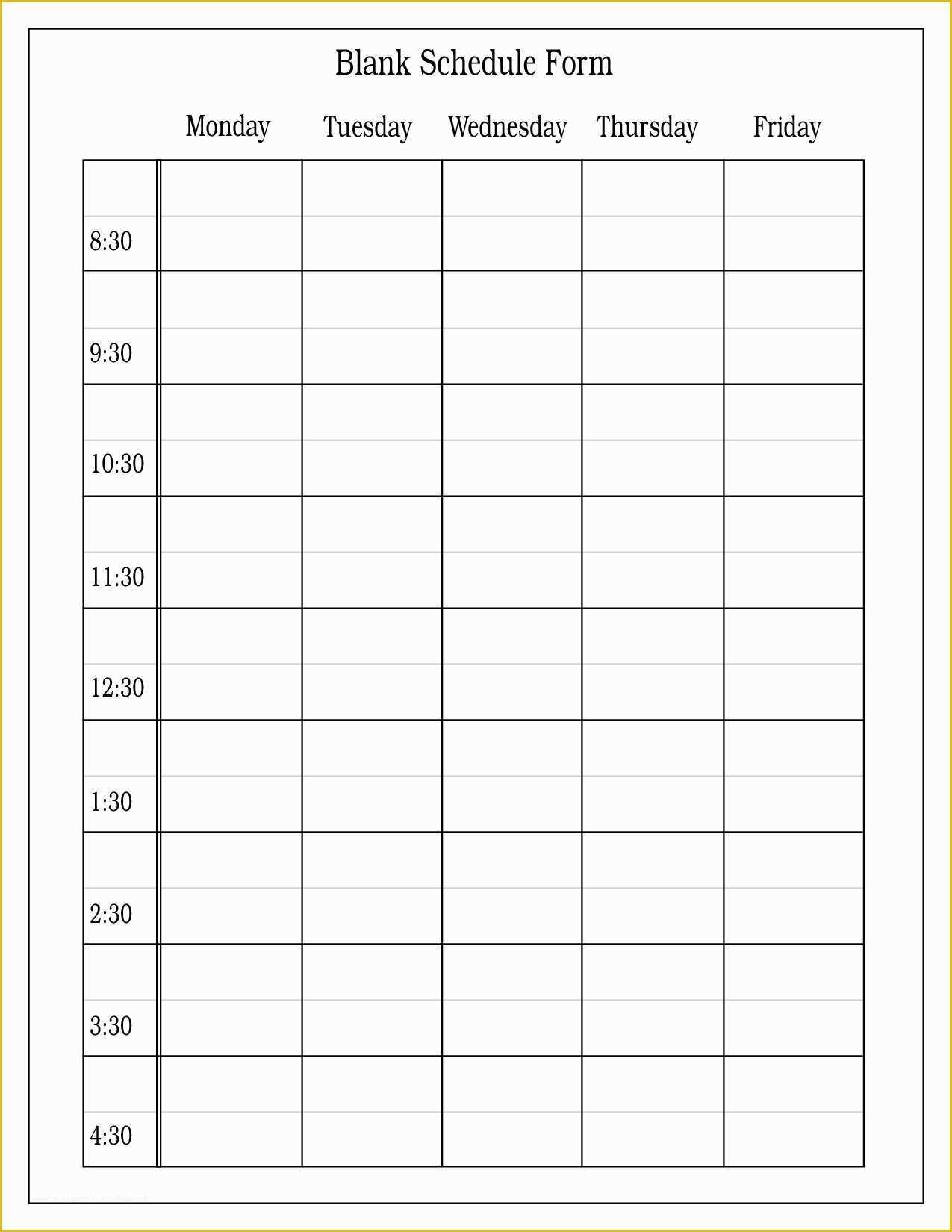 Employee Schedule Template Free Download Of 6 Week Blank Calendar Template – Template Calendar Design