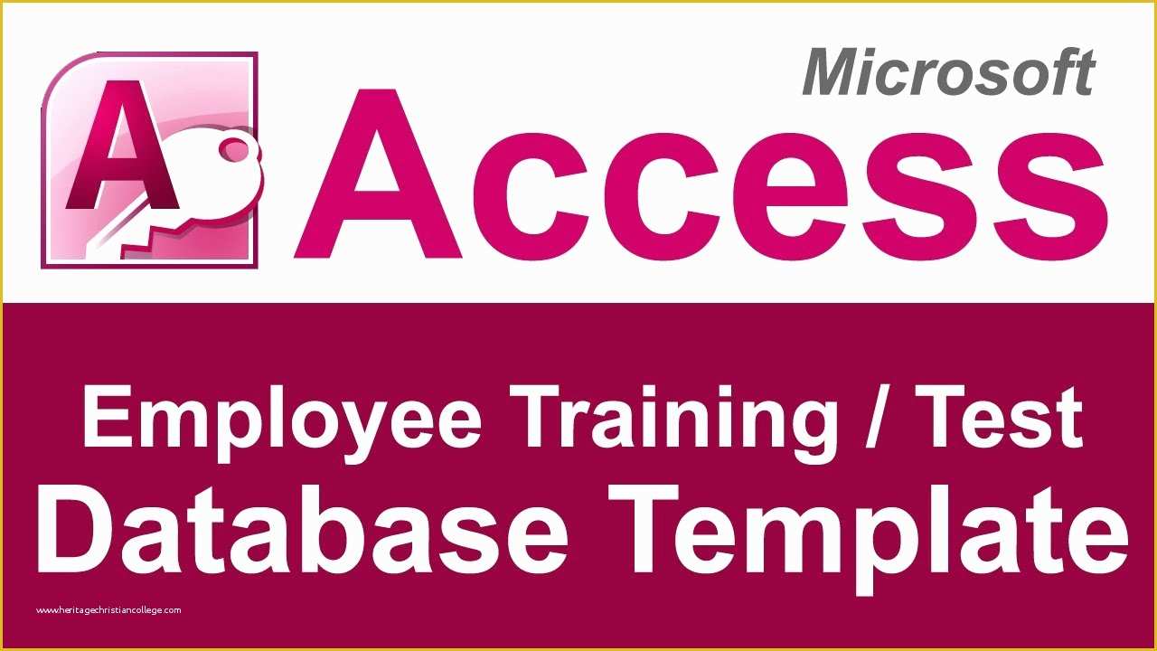 Employee Training Template Free Of Employee Training and Test Tracking Database Template