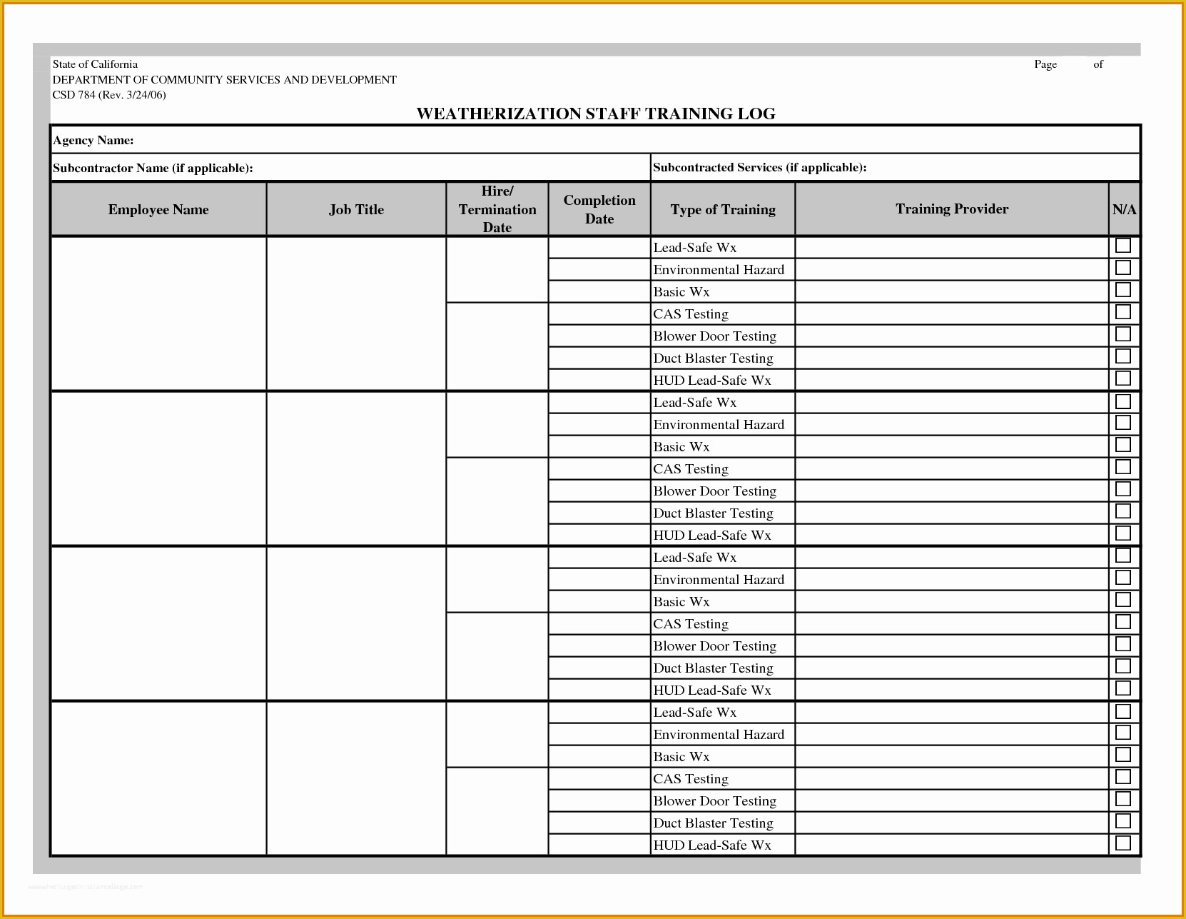 Employee Training Template Free Of Employee Training Excel Template Employee Training