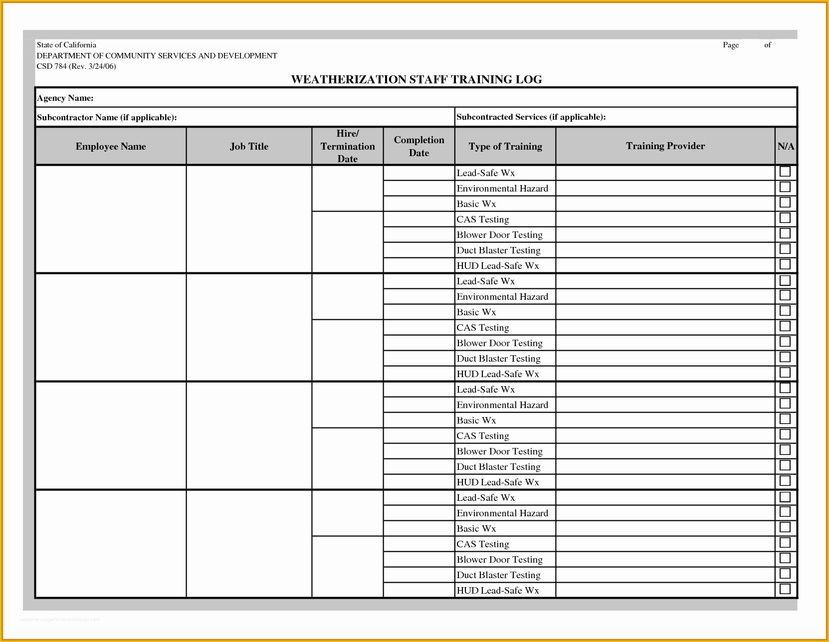 Employee Training Template Free Of Employee Training Excel Template Employee Training