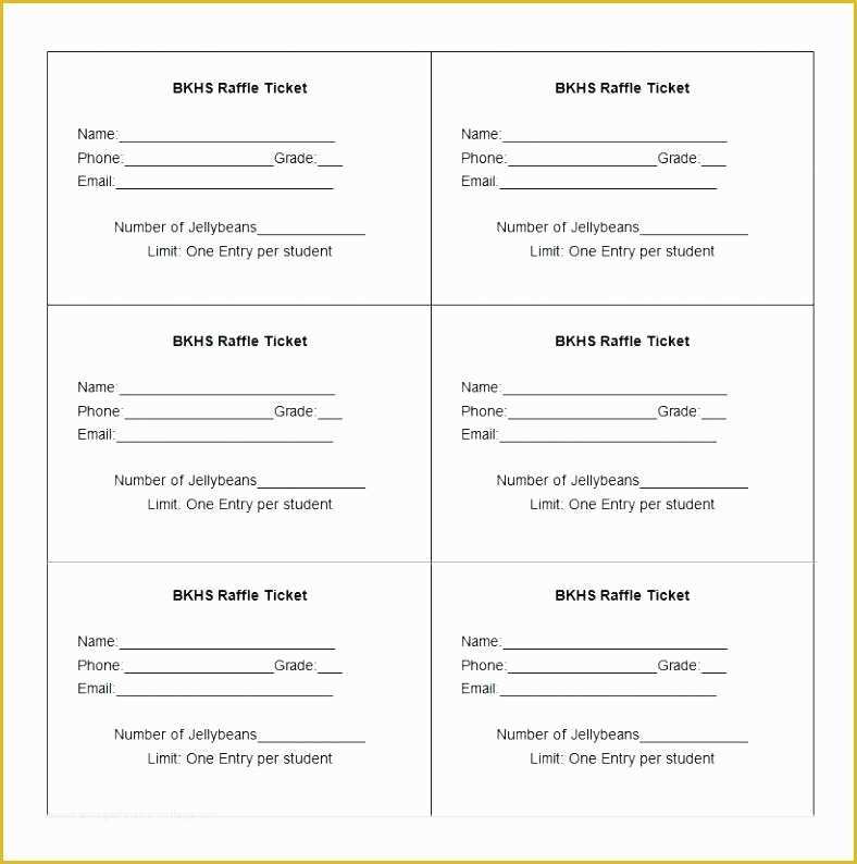Entry form Template Free Of Raffle Entry form Template Free Printable Contest Entry