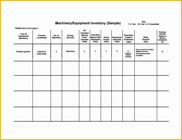 Equipment Inventory Template Free Download Of Inventory Template – 25 Free Word Excel Pdf Documents