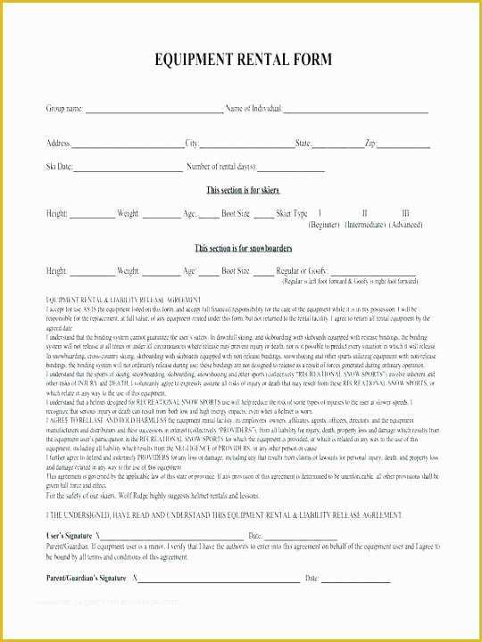Equipment Loan Agreement Template Free Of Employee Equipment Loan Agreement Template Free Demo form