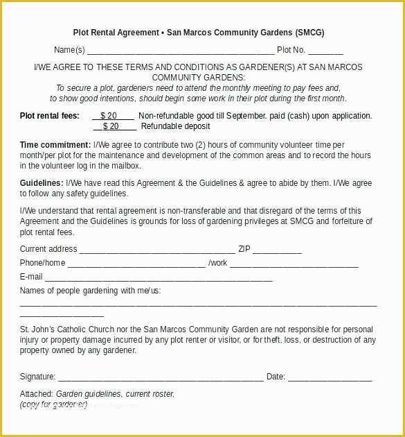 Equipment Rental Contract Template Free Of Sample Equipment Lease Agreement Template