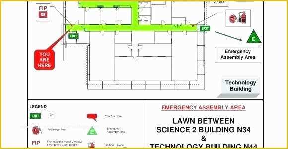 Evacuation Diagram Template Free Of Emergency Evacuation Diagram Template An Emergency